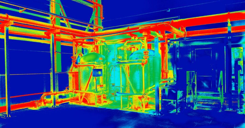 Thermal Drone Image